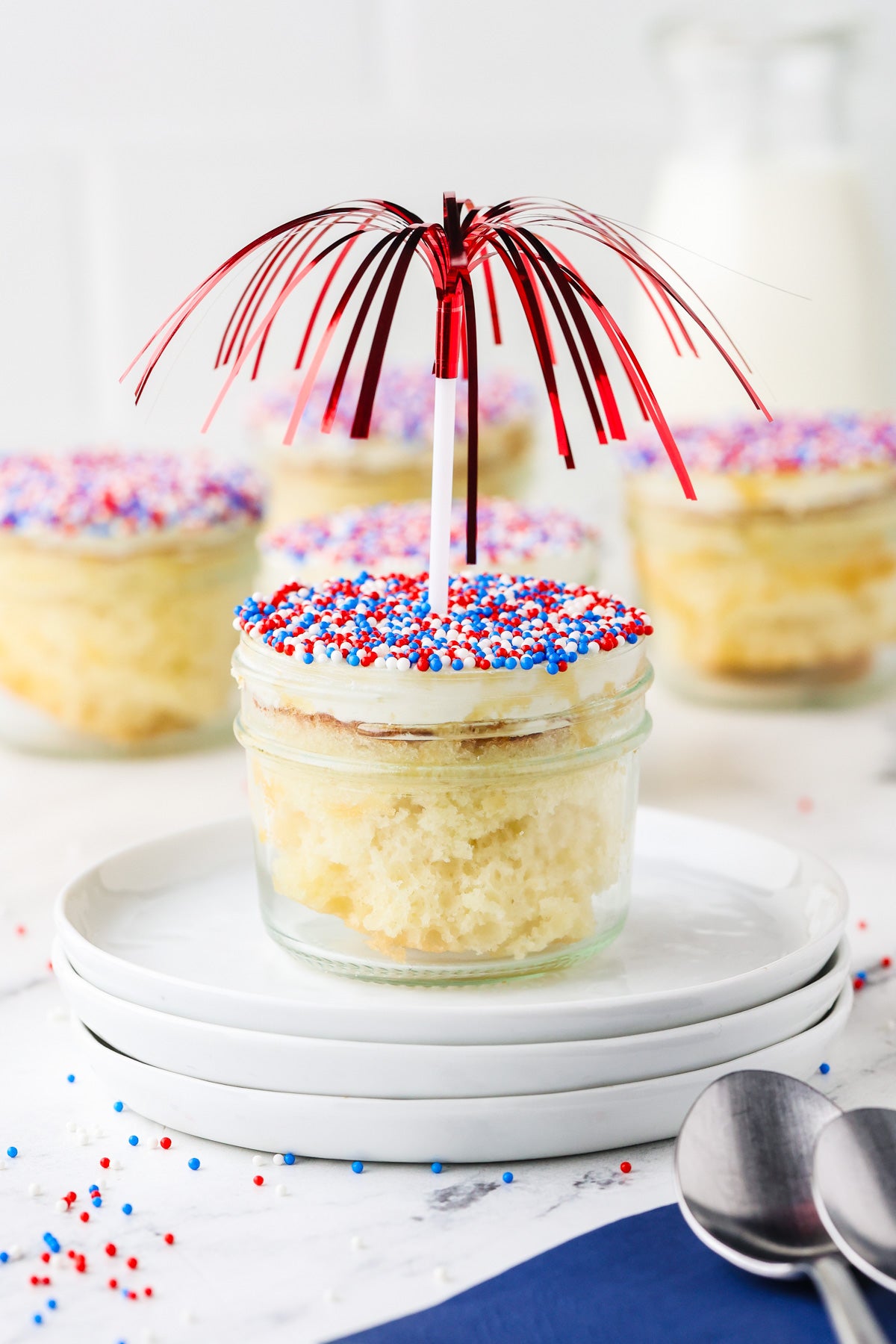 Viral (Patriotic) Dot Cake